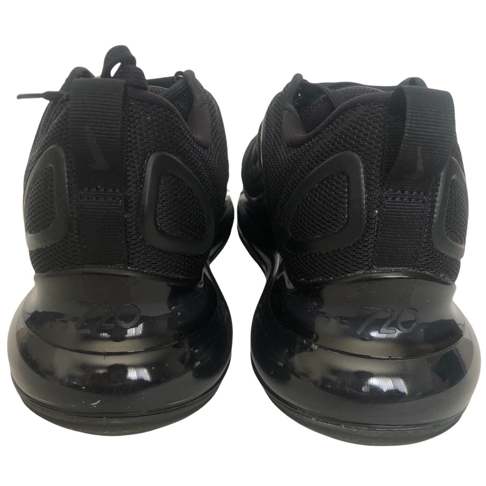 Nike Air Max 720 Grade School ‘Triple Black’ Size 7 Y/ 8.5 women’s - Picture 4 of 7